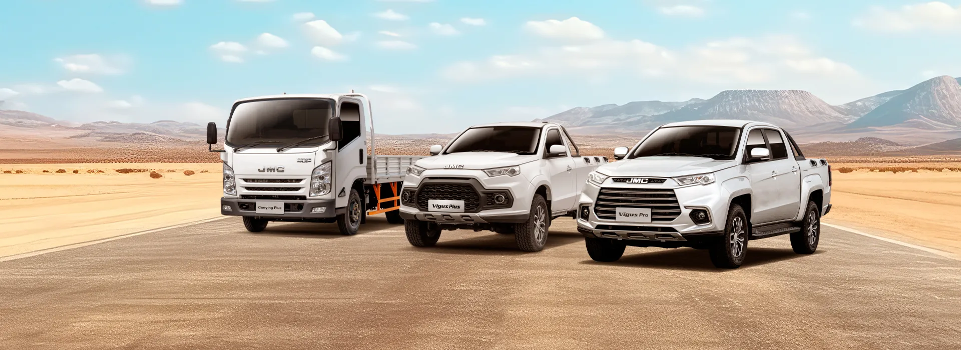 JMC South Africa Vehicle Range